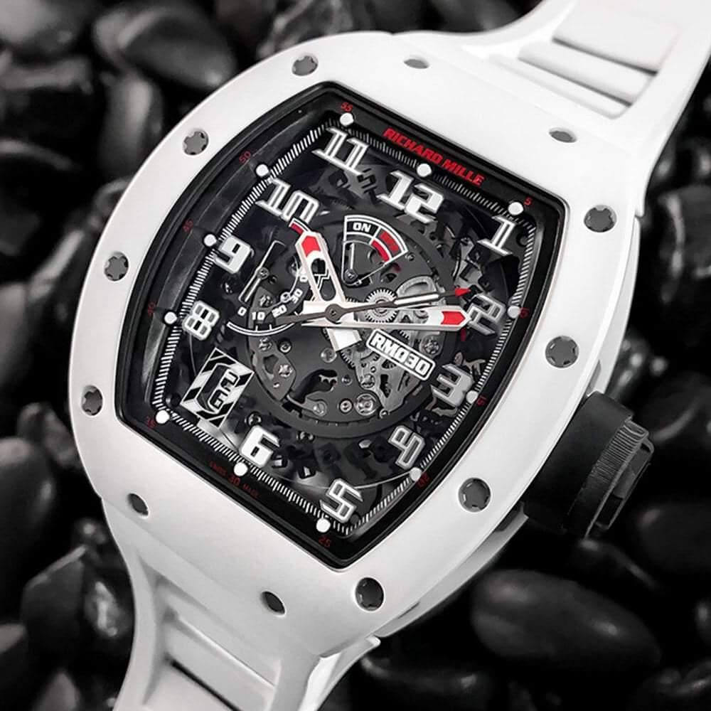 RICHARD MILLE RM030 WHITE CIRAMIC Timezoo